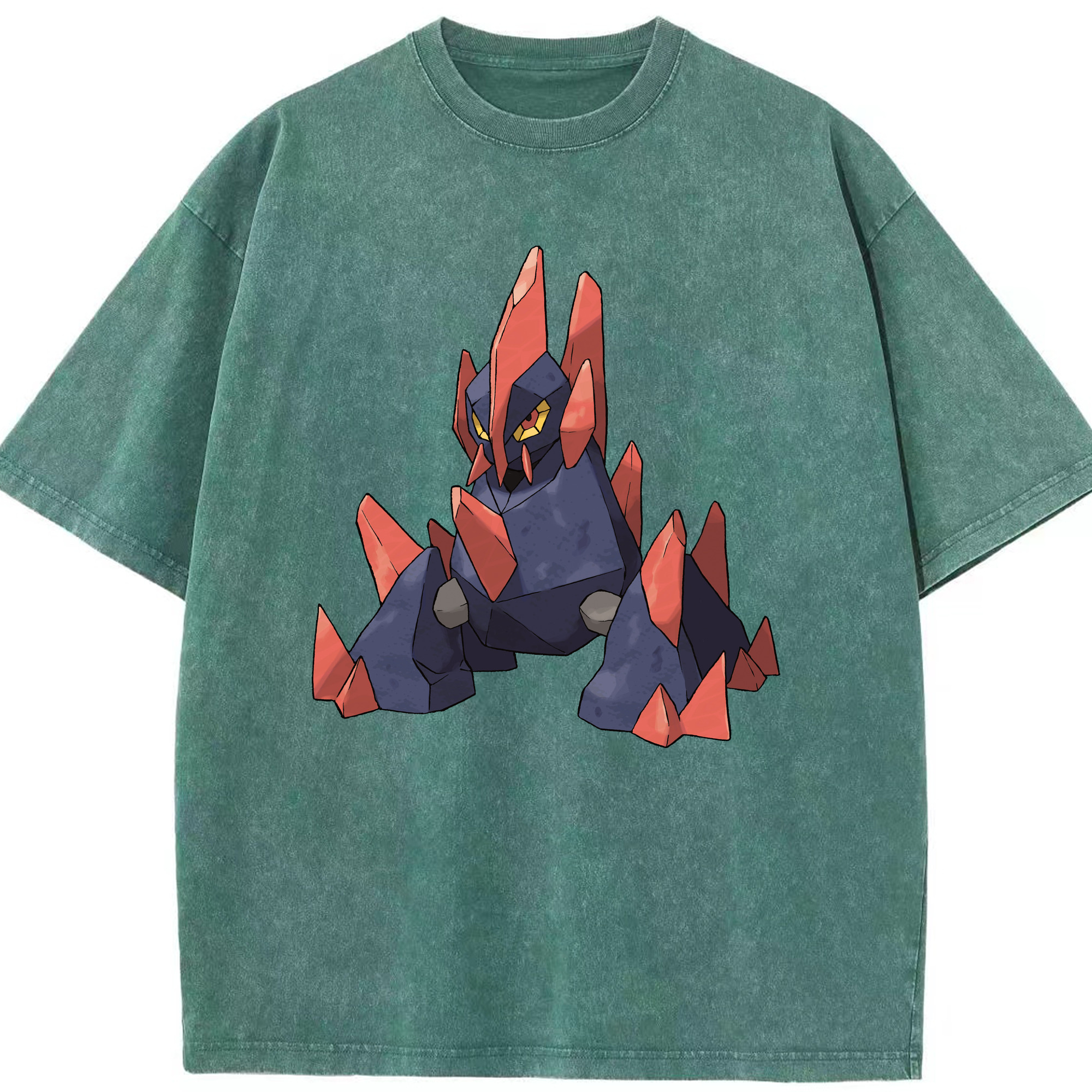 （画像用） ポケットモンスター Pokémon 綿100% ヴィンテージ風 半袖Tシャツ（フロントプリント）